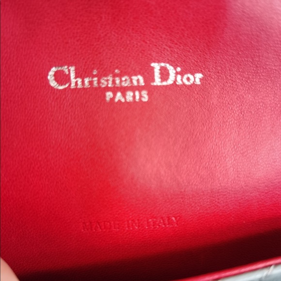 Dior Red Cannage Leather Medium Miss Dior Flap - Picture 8 of 11